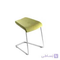 صندلی بار کوتاه مدل HORSE هلگر با روکش چرم