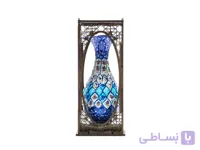 گلدان میناکاری 16 سانتی جعبه مشبک