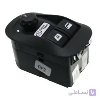 کلید شیشه بالابر پژو 206 مدل بالا تک سوکت کروز