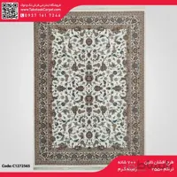 فرش ماشینی ۷۰۰شانه طرح افشان نائین