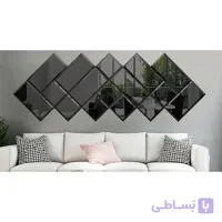 آینه دکوراتیو تجسم مدل SHAFAGH06-L