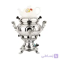 سماور گازی بهریز مدل روس ترک دار (6 لیتری)