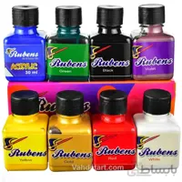 رنگ اکریلیک روبنس  بسته 8 رنگ (6+2)