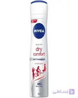 اسپري بدن زنانه نيوا - NIVEA مدلDry comfort با حجم 150ml