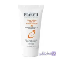 کرم ضد آفتاب نرمال رنگی SPF 50 پوست خشک و معمولی اریکه - ERIKEH Sunscreen Cream SPF 50+ Tinted