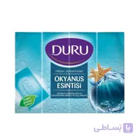 صابون حمام دورو Duru رایحه اقیانوس بسته 4 عددی 600 گرم کد 330272