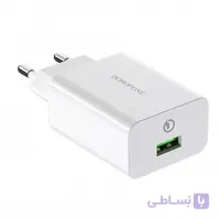 سر شارژر ديواري BOROFONE فست شارژ 18 وات مدل BA21A