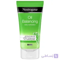 ژل شستشو و ماسک نیتروژنا Neutrogena مدل Oil Balancing کنترل چربی حجم ۱۵۰ میل | عصاره لیمو و گلیکولیک اسید ا 🔥 تاریخ انقضا: 6 ماه | تا 12 ماه بعد از باز شدن درب نیز قابل استفاده است 🔥