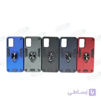 قاب گوشی شیائومی Redmi 9T گارد مدل بتمن ارمور اصلی مناسب Xiaomi Poco M3 / Redmi 9T/Redmi 9 Power ا Anti Shock BATMAN ARMOR FINGER RING CASE COVER For Xiaomi Poco M3 / Redmi 9T/Redmi 9 Power