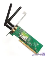 کارت شبکه تی پی لینک بی‌سیم 300Mbps مدل TL-WN851ND ا LAN Card TP-Link TL-WN851ND 300Mbps Wireless N PCI