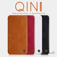 کیف چرمی نیلکین آیفون Nillkin Qin Leather Case iPhone 11 Pro