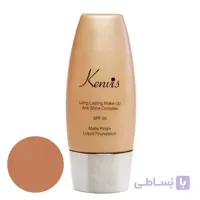 کرم پودر تیوپی Spf30 کنویس حجم 30 میل شماره 108 ا Kenvis Liquid Foundation SPF ٣0