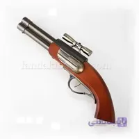 فندک دکوری مدل تپانچه دولول