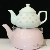 کتری و قوری خالدار لمونارد