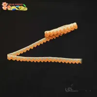 نوار کتان زیگ زاگی رنگی کد 1025A