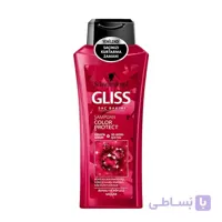 شامپو مو شوارزکوف گلیس Color protect حجم 525 میلی لیتر
