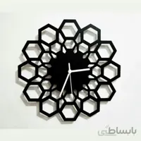 ساعت دیواری چوبی مدرن
