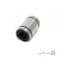 بلبرینگ خطی LM8UU با پوشش نیکل / Lm8uu 8x15x24mm nickel plated anti rust