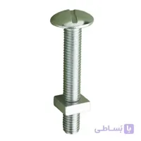 پیچ و مهره آلومینیوم مدل BPM1/4-75 بسته 10 عدد