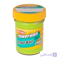 خمیر برکلی پاور بیت قزل الا Berkley PowerBait Trout Bait Chartreuse