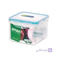 ظروف فریزری لیمون - آبی / مربع1/6لیتری
