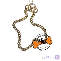 زنجیر سگ و گربه مدل کارتیر مدل دو حلقه (50سانتی)