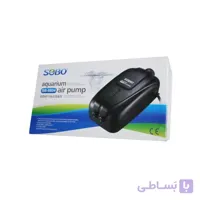 پمپ هوای دو خروجی آکواریوم سوبو (کم صدا) SOBO air pump SB-8804