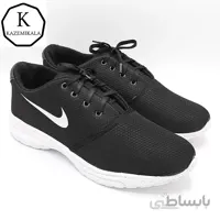 کفش اسپرت و پیاده روی نایک بنددار رنگ مشکی 1