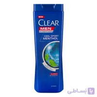 شامپو مردانه کلیر مدل Cool Sport Menthol حجم 400 میلی لیتر به همراه توپ فوتبال با امضای کریستیانو رونالدو ا Clear Cool Sport Menthol Hari Shampoo For Men 400 ml With Gift