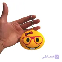 آویز پولیشی ایموجی مدل پاپیونی