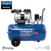 کمپرسور باد سایلنت 50 لیتری 750 وات 8 بار شپخ مدل 5906130901 - HC50Si