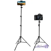 سه پایه فلزی 180 سانتی مخصوص گوشی موبایل کد PK-T256