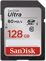 SanDisk 128GB Ultra (80MB/s) UHS-I SDXC - SDSDUNC-128G ا SanDisk 128GB Ultra (80MB/s) UHS-I SDXC - SDSDUNC-128G