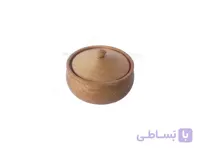 قندان چوبی رنگ روشن