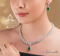 سرویس طرح جواهر ا Necklaces کد 925109