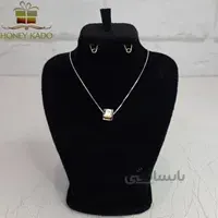 گردنبند زنانه سواروسکی مدل مکعب