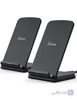شارژر وایرلس فست Seneo high speed 15w پک دو عددی