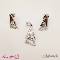 نیم ست زنانه ژوپینگ ام اند ال نقره ای کد 63 1