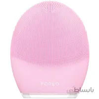 فیس براش فورئو FOREO مدل لونا LUNA 3 | پاکسازی صورت با فناوری T-SONIC، ضد چروک، رنگ صورتی ا FOREO LUNA 3 Sonic Smart Silicone Electric Facial Cleansing Pink Brush for Normal Skin
