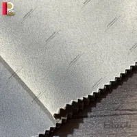 پرده آستر بلک اوت مدل ساده رنگ کرم همراه دوخت و نوار