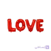 بادکنک فویلی LOVE مدل STV100