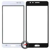گلس تعمیراتی سامسونگ سفید روکار Glass Samsung Galaxy j3110 J3 PRO WHITE