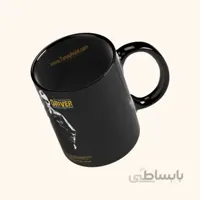 ماگ سرامیکی چاپی مدل Taxi Driver مشکی