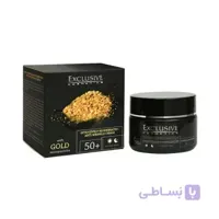 کرم ضد چروک با خواص بازسازی کنندگی قوی حاوی میکروذرات طلا +۵۰ اکسکلوسیو ا ( EXCLUSIVE Intensively Regenerating Anti-Wrinkle Cream With Gold Microparticles +50 )