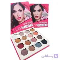پالت سایه چشم هدی بیوتی شاین 16 رنگ ا Hudabeauty Palette Eyeshadow 16pcs