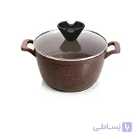 قابلمه چدن گرانیت کاندید سایز20 خاکستری