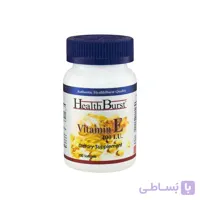 کپسول ژلاتینی ویتامین ای هلث برست 100 عددی ا Health Burst Vitamin E 400 IU