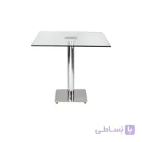 میز ناهار خوری B 915 پایه کروم راحتیران