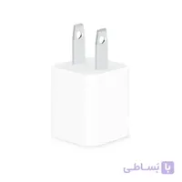 شارژر 5 وات اپل مناسب برای آیفون، آیپد، آیپاد و اپل واچ ا Apple 5W USB Power Adapter