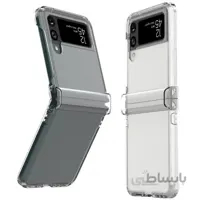 قاب محافظ و کاور گوشی سامسونگ Galaxy Z Flip3 5G بی رنگ مدل Araree Nukin 360